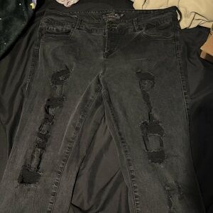 Torrid premium distressed jeggings 22R